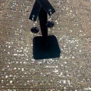 🌸SAKS Black drop earrings🌸